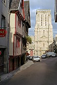 Morlaix, curch of St Mathieu 